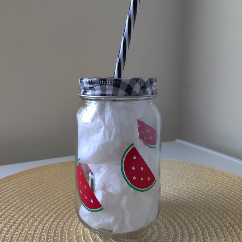 Personalized drinking glass cup